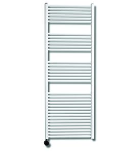 Sanicare elektrische design radiator 60x172cm wit met thermostaat links zwart