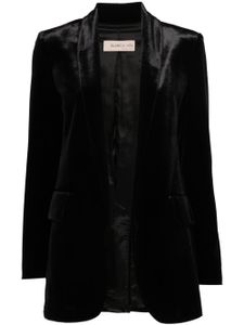 Blanca Vita blazer Guarana en velours - Noir