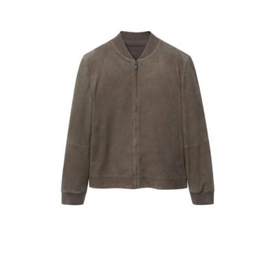 Mango Man reversible bomberjack grijs