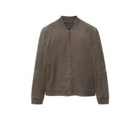 Mango Man reversible bomberjack grijs