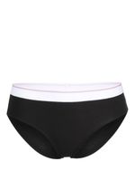 Alexander Wang culotte en dentelle à logo en jacquard - Noir - thumbnail