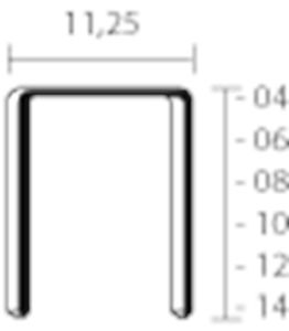 Union niet VX06 CST 6mm (3000st)