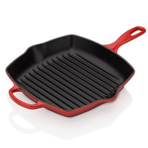 LE CREUSET - Signature - Grillpan 26cm Kersenrood