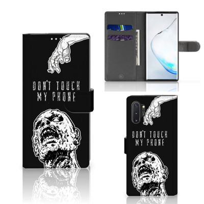 Portemonnee Hoesje Samsung Galaxy Note 10 Plus Zombie Portemonnee Hoesje Samsung Galaxy Note 10 Plus Zombie
