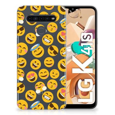 LG K41s TPU bumper Emoji