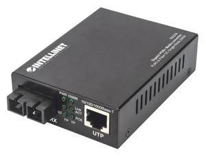 Intellinet 508209 netwerk media converter 1000 Mbit/s 1310 nm Single-mode Zwart