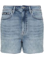 DKNY short en jean Kent à taille haute - Bleu