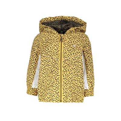 Like Flo zomerjas met panterprint honinggeel/zwart/wit Like Flo zomerjas met panterprint honinggeel/zwart/wit