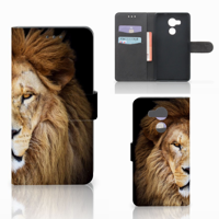 Huawei Mate 8 Telefoonhoesje met Pasjes Leeuw