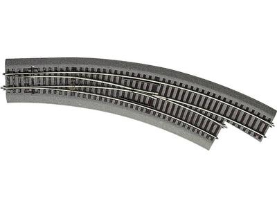 H0 RocoLine (met ballastbed) 42571 Gebogen wissel, Rechts 1 stuk(s)