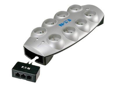 Eaton Protection Box 8 Tel@+TV - Overspanningsbeveiliger - 220250 Volt wisselstroom V - uitgangen: 8 Eaton Protection Box 8 Tel@+TV - Overspanningsbeveiliger - 220250 Volt wisselstroom V - uitgangen: 8