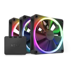 NZXT F120 RGB Triple Pack Computer behuizing Ventilator 12 cm Zwart 3 stuk(s)