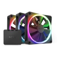 NZXT F120 RGB Triple Pack Computer behuizing Ventilator 12 cm Zwart 3 stuk(s) - thumbnail