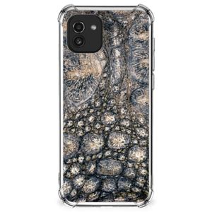 Samsung Galaxy A03 Case Anti-shock Krokodillenprint