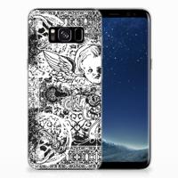 Silicone Back Case Samsung Galaxy S8 Skulls Angel