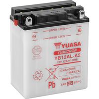 Yuasa YB12AL-A2 Motoraccu 12 V 12.6 Ah - thumbnail