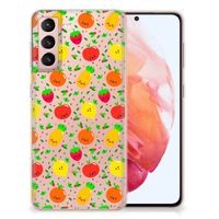 Samsung Galaxy S21 Siliconen Case Fruits - thumbnail