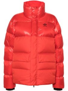 adidas doudoune à fermeture zippée - Rouge