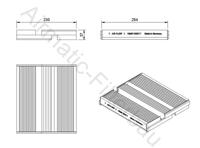 Interieurfilter Airmatic, u.a. für Mercedes-Benz