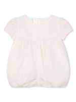 Chloé Kids robe à broderie anglaise - Tons neutres