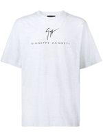 Giuseppe Zanotti t-shirt à imprimé digital - Blanc