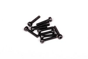 M2x10mm Cap Head (Black) (10pcs) (AXA015)