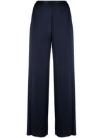 Forte Forte pantalon palazzo en soie - Bleu - thumbnail