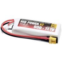 Red Power LiPo accupack 11.1 V 900 mAh 25 C Softcase XT30 - thumbnail