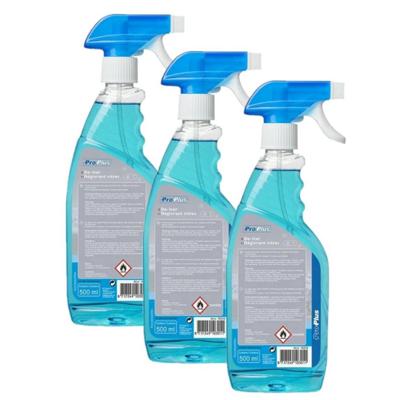 Ruitenontdooier spray - 3x - voor auto - 500 ml - antivries sprays - winter/vorst Ruitenontdooier spray - 3x - voor auto - 500 ml - antivries sprays - winter/vorst