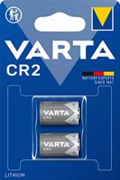 Varta 2 batterijen foto Lithium CR2 3,0 Volt, 920 mAh