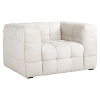 Richmond Fauteuil Merrol Chenille - Crème