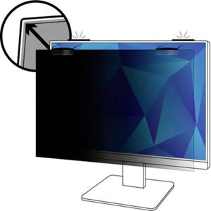 3M Privacy Filter voor 23in Volledig Scherm Monitor met COMPLY™ Magnetische Bevestiging, 16:9, PF230W9EM