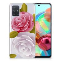 Samsung Galaxy A71 TPU Case Roses