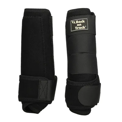 Peesbeschermers Back On Track Supreme, S in zwart Peesbeschermers Back On Track Supreme, S in zwart