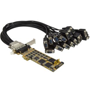 StarTech.com 16-poorts low-profile seriële kaart RS232 PCI Express