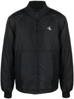 Calvin Klein Jeans veste bomber à logo imprimé - Noir