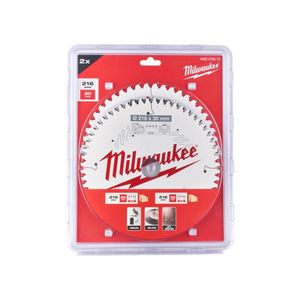 Milwaukee Accessoires Cirkelzaagblad 216 x 30 mm Twin Pack (2-delig) - 4932479575