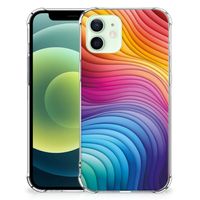 Shockproof Case voor iPhone 12 Mini Regenboog