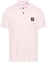 Stone Island polo en coton piqué - Rose