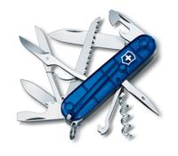 Victorinox Huntsman 1.3713.T2 Zwitsers zakmes Aantal functies 15 Blauw (transparant)