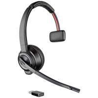 HP Poly Savi 8210 Monaural DECT On Ear headset Computer DECT Mono Zwart Volumeregeling, Microfoon uitschakelbaar (mute) - thumbnail