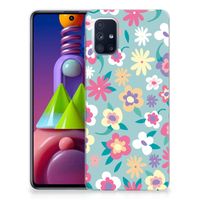 Samsung Galaxy M51 TPU Case Flower Power