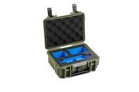 B&W Outdoor Transportkoffer voor Insta360 X3, type 500, bronsgroen, waterdicht conform IP67-certificering, stofdicht, onbreekbaar en onverwoestbaar