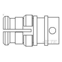 TE Connectivity TE AMP RF Coax Connectors 1056522-1 1 stuk(s) Package