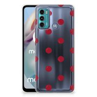 Motorola Moto G60 Siliconen Case Cherries - thumbnail