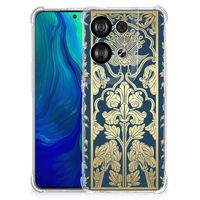 OPPO Reno8 Case Beige Flowers