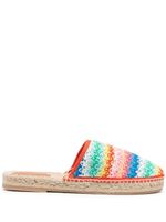 Alanui espadrilles Over The Rainbow - Vert