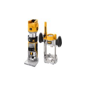 DeWALT DCW604NT-XJ frezer & trimmer Zwart, Geel 25500 RPM