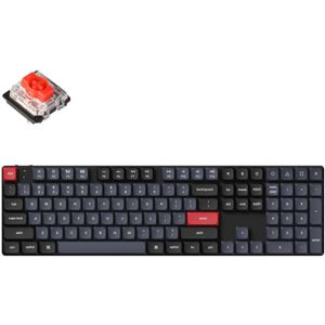 Keychron K5 Pro-H1 toetsenbord RGB leds, Double-shot PBT, hot swap, Bluetooth 5.1