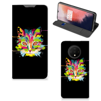 OnePlus 7T Magnet Case Cat Color